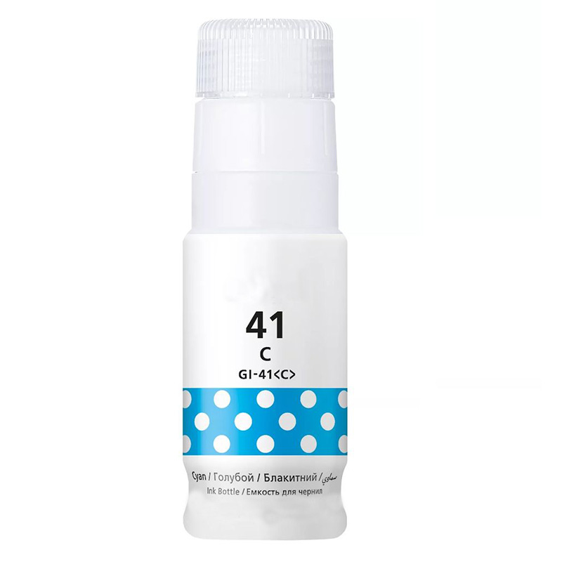 Product image for 999inks Compatible Canon GI-41C Cyan Ink Bottle - Small