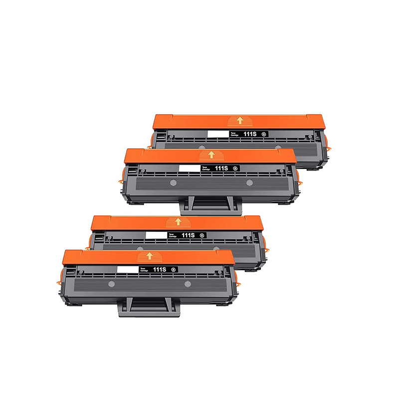 Product image for 999inks Compatible Quad Pack Samsung MLT-D111S Black Laser Toner Cartridges - Small