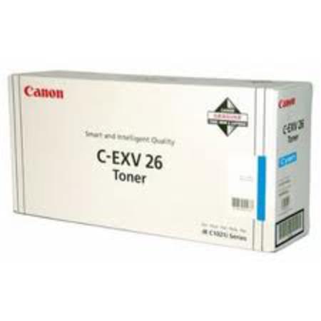 Product image for Canon C-EXV26 (1659B006AA) Cyan Original Laser Toner Cartridge - Small