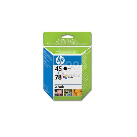 Product image for HP 45/78d Original Inkjet Print Cartridge Combo Pack (SA308AE) - Small