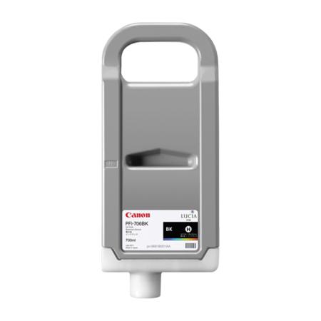 Product image for Canon PFI-706BK Original Black High Capacity Ink Cartridge - Small