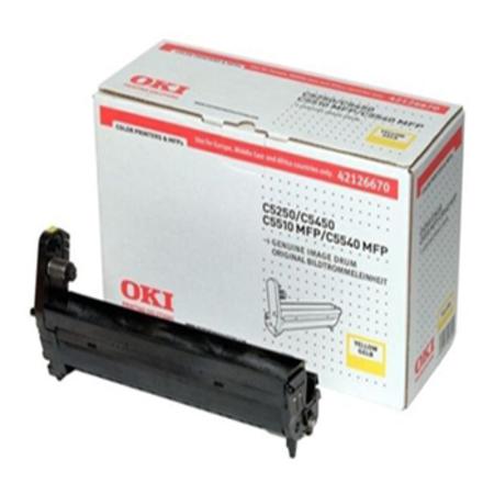 Product image for OKI 42126670 Yellow Original Imaging Drum Unit - Small