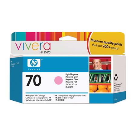 Product image for HP 70 Magenta Original LightInk Cartridge (C9455A) - Small