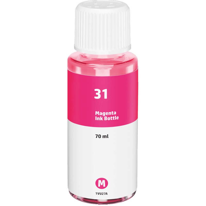 Product image for 999inks Compatible Magenta HP 31 Inkjet Printer Bottle - Small