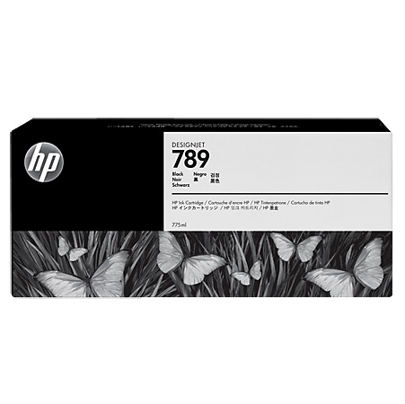 Product image for HP 789 Black Latex Designjet Ink Cartridge (CH615A) - Small