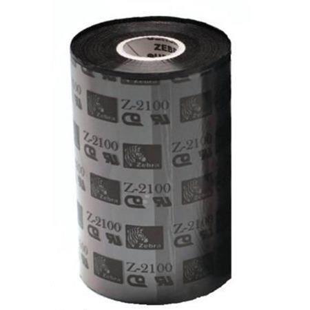 Product image for Zebra 02100BK15645 Original Wax Printer Ribbon 2100 (156mm x 450m) - Small