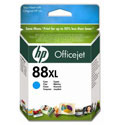 Product image for HP 88 Cyan Original Large Inkjet Cartridge with Vivera Ink (C9391AE) - Small