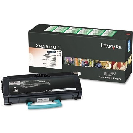 Product image for Lexmark X463A11G Black Original Toner Cartridge - Small
