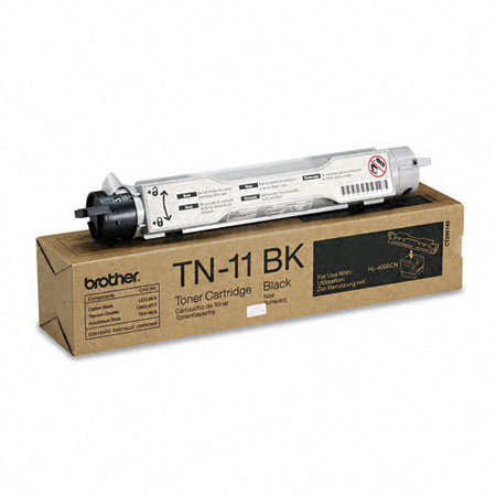 Product image for Brother TN11BK Black Original Laser Toner (TN-11BK) - Small