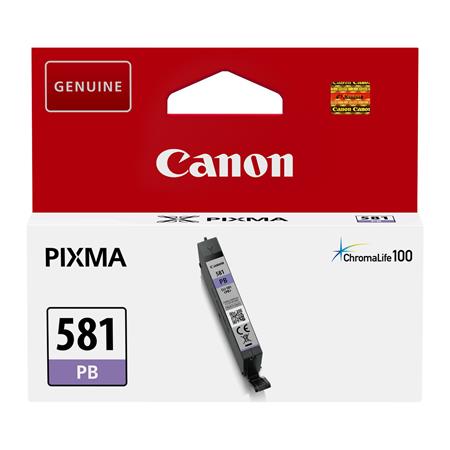 Product image for Canon CLI-581PB Photo Blue Original Standard Capacity Ink Cartridge - Small