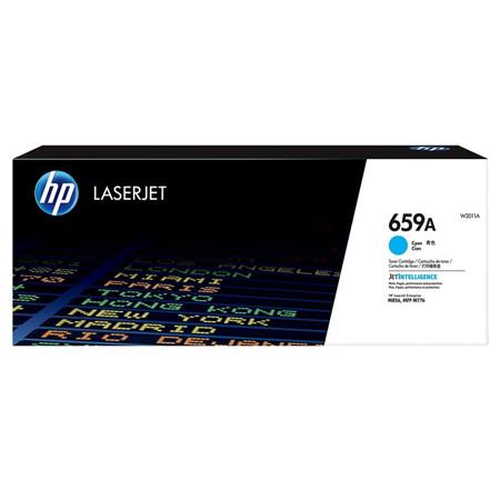 Product image for HP 659A Cyan Original Standard Capacity Toner Cartridge (W2011A) - Small