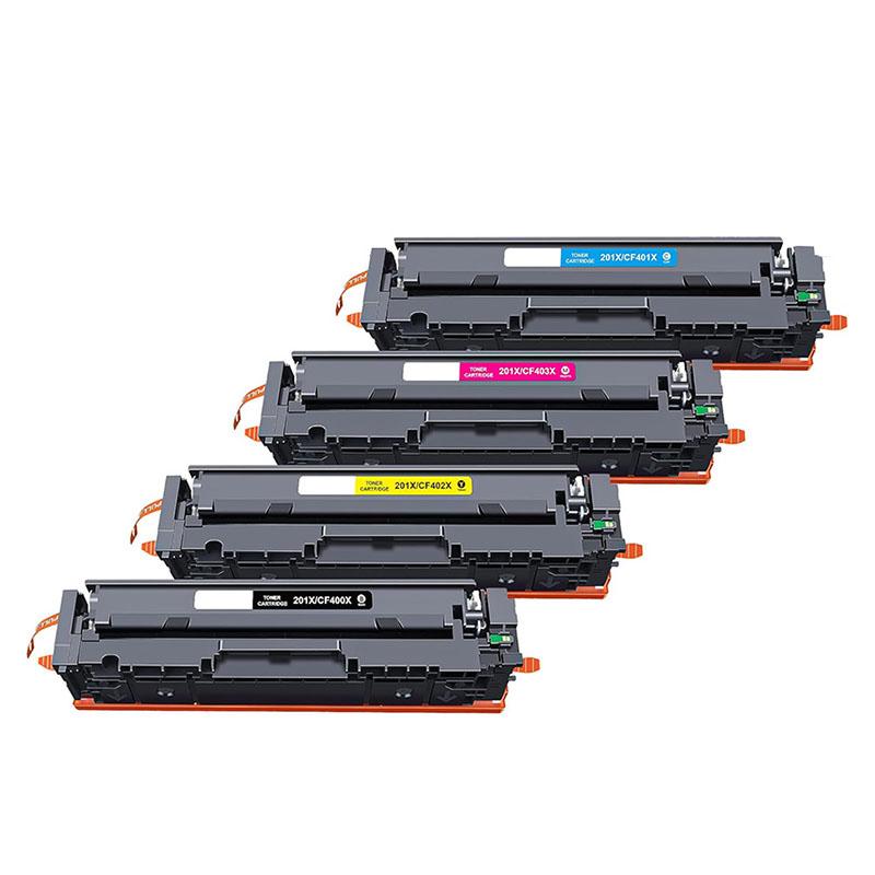 Product image for 999inks Compatible Multipack HP 201X 1 Full Set Laser Toner Cartridges - Small