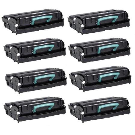 Product image for 999inks Compatible Eight Pack Dell 593-10334 Black High Capacity Laser Toner Cartridges - Small