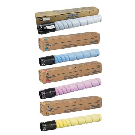 Product image for Konica Minolta TN216 Full Set Original Laser Toner Cartridges - Small