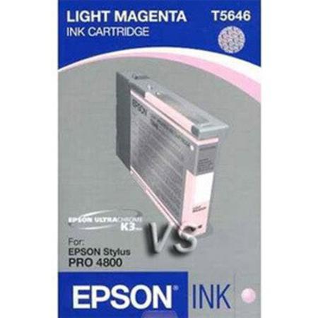 Product image for Epson T5646 Light Magenta Original Standard Capacity Ink Cartridge (T564600) - Small