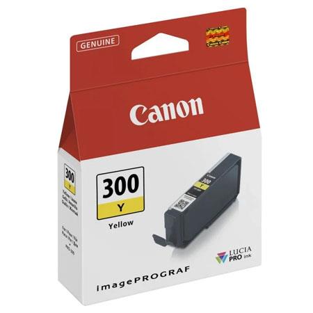 Product image for Canon PFI-300Y Yellow Original Ink Cartridge - Small