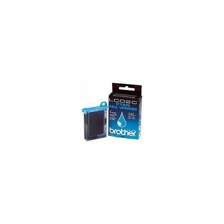 Product image for Brother LC02C Cyan Original Print Cartridge - Small
