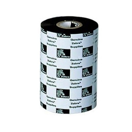 Product image for Zebra 02100BK11045 Original Wax Printer Ribbon 2100 (110mm x 450m) - Small