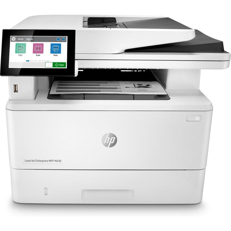 Product image for HP LaserJet Enterprise MFP M430f A4 Mono Multifunction Laser Printer - Small