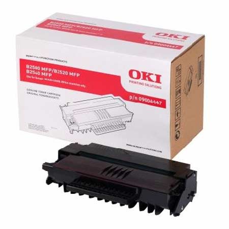 Product image for OKI 09004447 Black Original Standard Capacity Toner Cartridge - Small