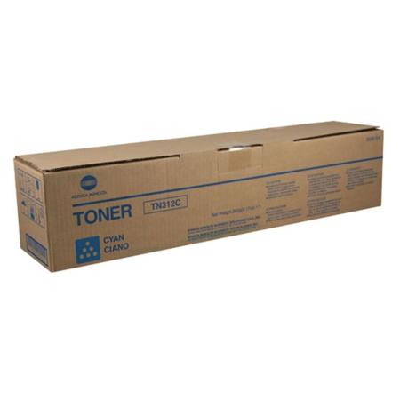 Product image for Konica Minolta TN312C Cyan Original Toner Cartridge - Small