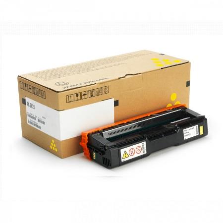 Product image for Ricoh 407719 Yellow Original Toner Cartridge - Small