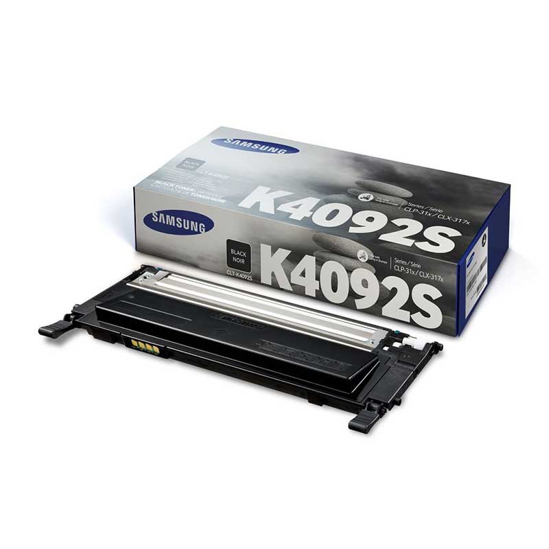 Product image for Samsung CLT-K4092S Black Original Toner Cartridge - Small