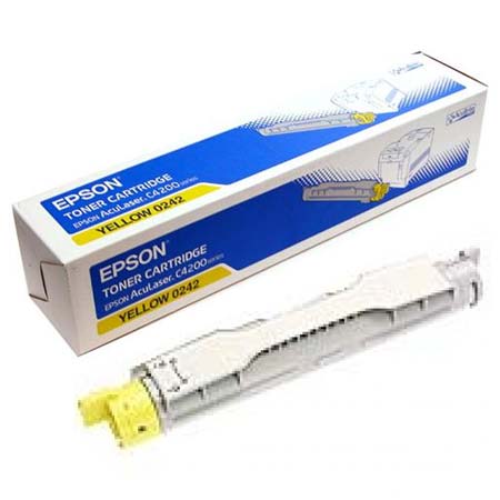 Product image for Epson S050242 Yellow Original Toner Cartridge - Small