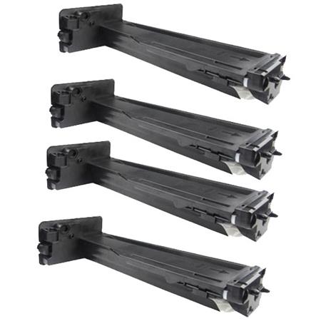 Product image for 999inks Compatible Quad Pack HP 56A Black Standard Capacity Laser Toner Cartridges - Small