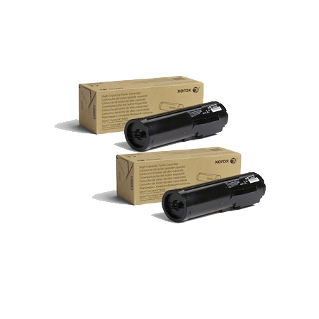 Product image for Xerox 106R03582 Black Original High Capacity Laser Toner Cartridge Twin Pack - Small
