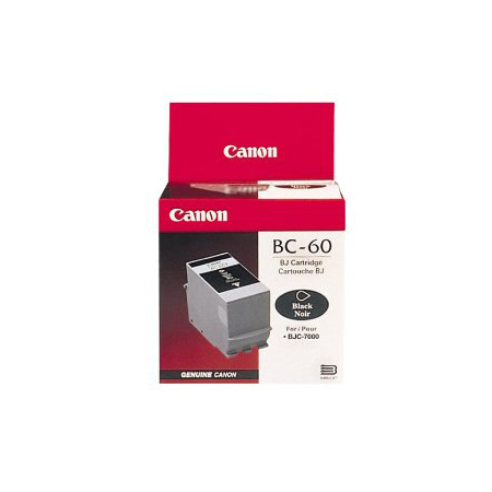 Product image for Canon BC-60 Black PrintHead with Black Original Ink Tank - Small