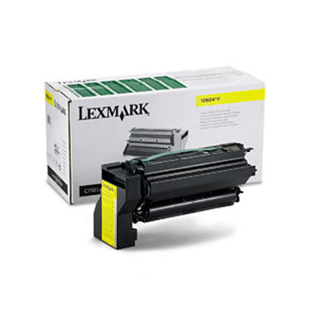 Product image for Lexmark 10B031Y Yellow Original Standard Capacity Toner Cartridge - Small