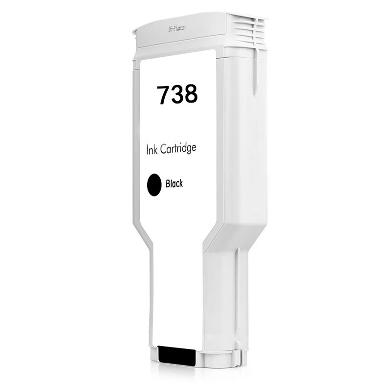 Product image for 999inks Compatible Black HP 738 High Capacity Ink Cartridge (Replaces HP 498N8A) - Small