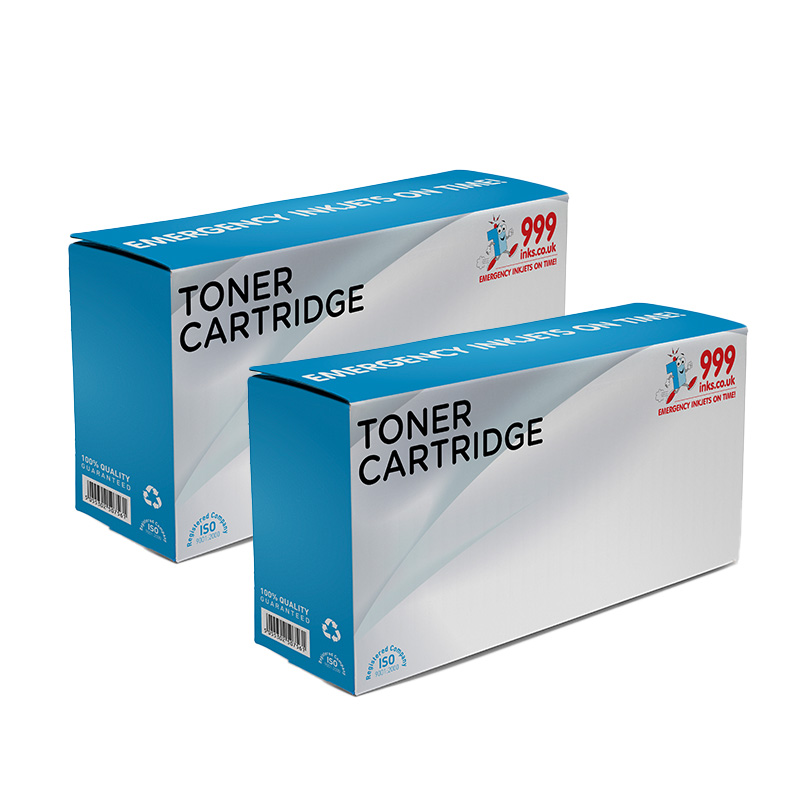 Product image for 999inks Compatible Twin Pack Lexmark B222H00 Black High Capacity Laser Toner Cartridges - Small