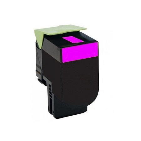 Product image for 999inks Compatible Magenta Lexmark 80C2SM0 Standard Capacity Laser Toner Cartridge - Small