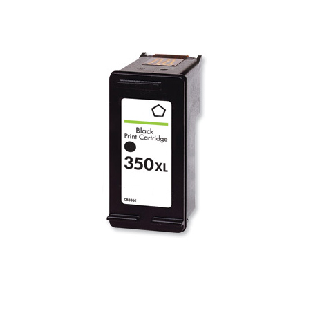 Product image for 999inks Compatible Black HP 350XL Inkjet Printer Cartridge - Small