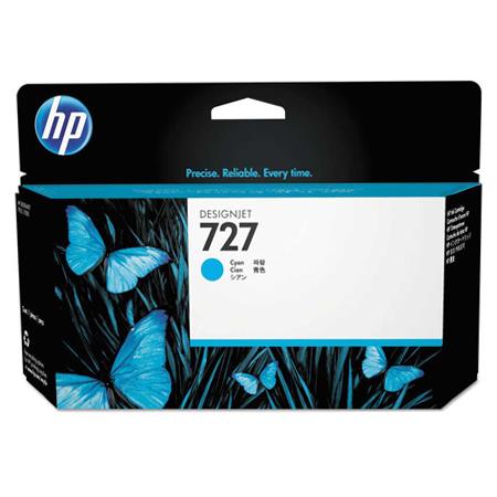 Product image for HP 727 Cyan Original Extra High Capacity Ink Cartridge - Small