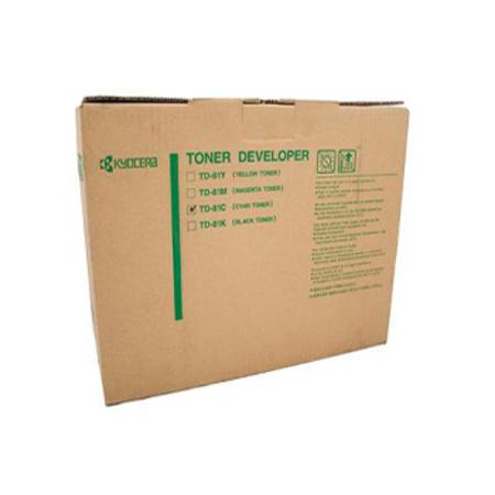 Product image for Kyocera TD-81C Cyan Original Toner Kit (TD81C) - Small