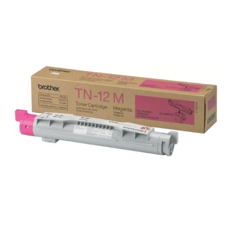 Product image for Brother TN12M Magenta Original Laser Toner  (TN-12M) - Small
