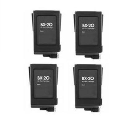 Product image for 999inks Compatible Quad Pack Canon BX-20 Black Inkjet Printer Cartridges - Small