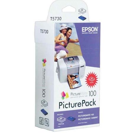 Product image for Epson T5730 PictureMate Colour Cartridge Pack (T573040) - Small