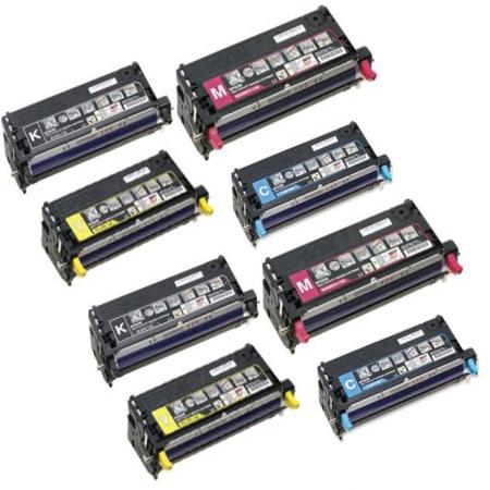 Product image for 999inks Compatible Multipack Epson S051158/61 2 Full Set Laser Toner Cartridges - Small
