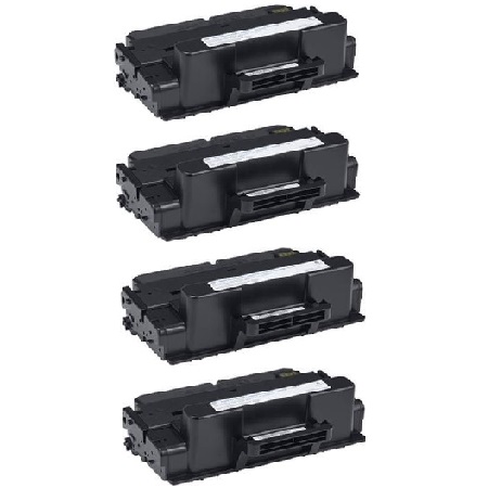 Product image for 999inks Compatible Quad Pack Dell 593-BBBI Black Laser Toner Cartridges - Small