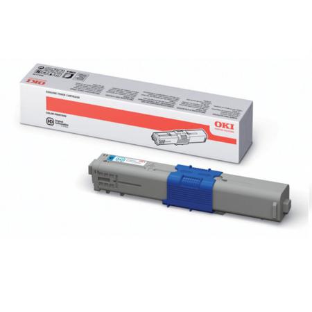 Product image for OKI 44469706 Cyan Original Standard Capacity Toner Cartridge - Small