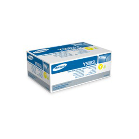 Product image for Samsung CLT-Y5082L Yellow Original High Capacity Toner Cartridge - Small