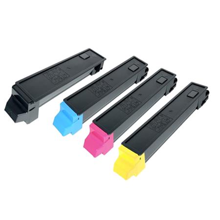 Product image for 999inks Compatible Multipack Kyocera TK-8325K/Y 1 Full Set Laser Toner Cartridges - Small