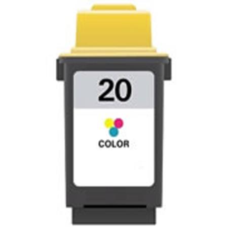 Product image for 999inks Compatible Colour Lexmark 20 Inkjet Printer Cartridge - Small