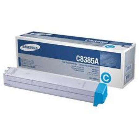 Product image for Samsung CLX-C8385A Cyan Original Toner Cartridge - Small