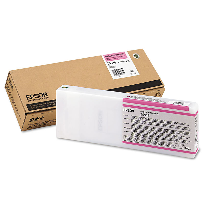 Product image for Epson T5916 Vivid Light Magenta Original Ink Cartridge (T591600) - Small