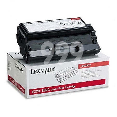 Product image for Lexmark 08A0477 Black Original High Capacity Toner Cartridge - Small